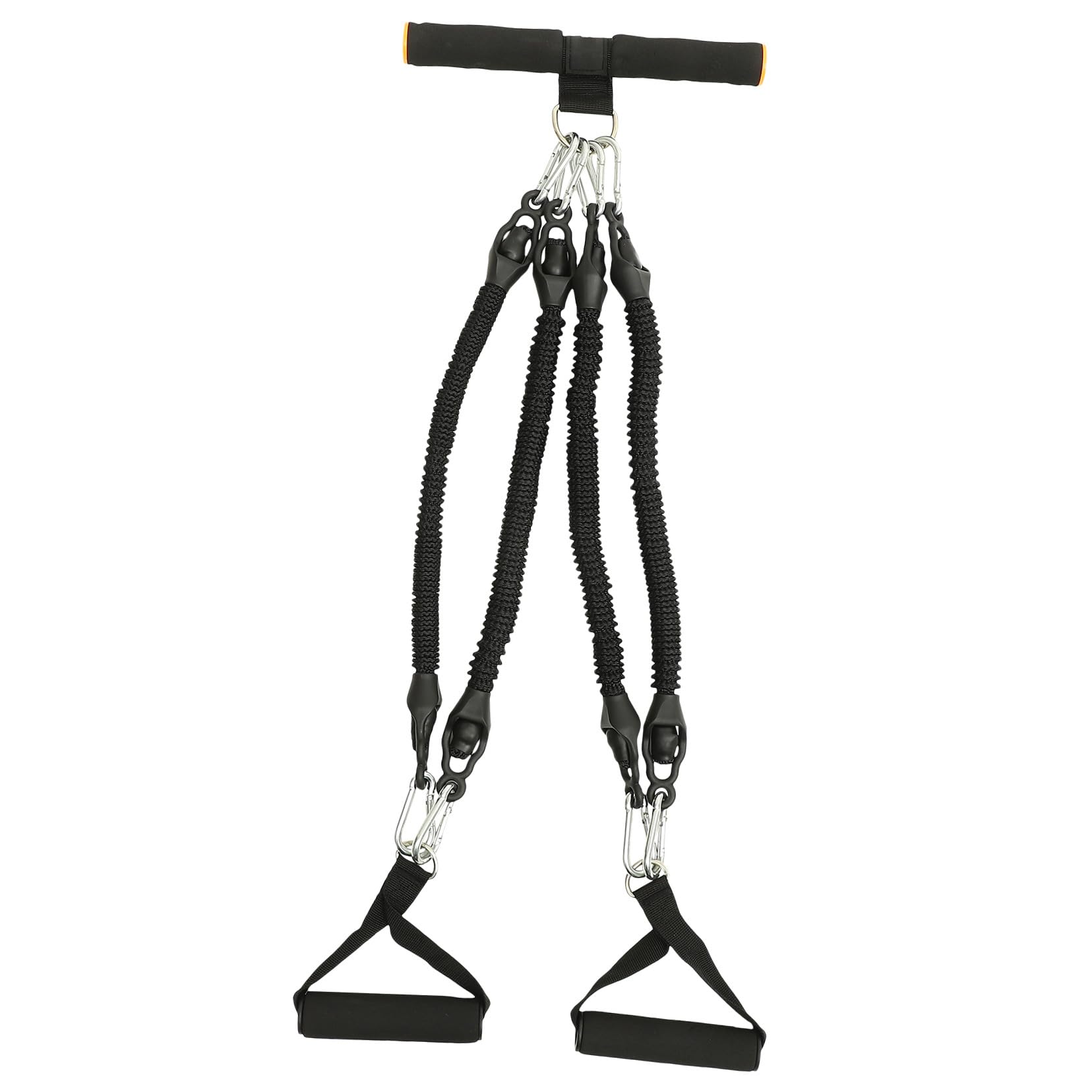 Alipis Corda Elastica per Esercizi con Pedale Resistente e Trazione Multifunzionale per Allenamento Addominali e Fitness in Casa