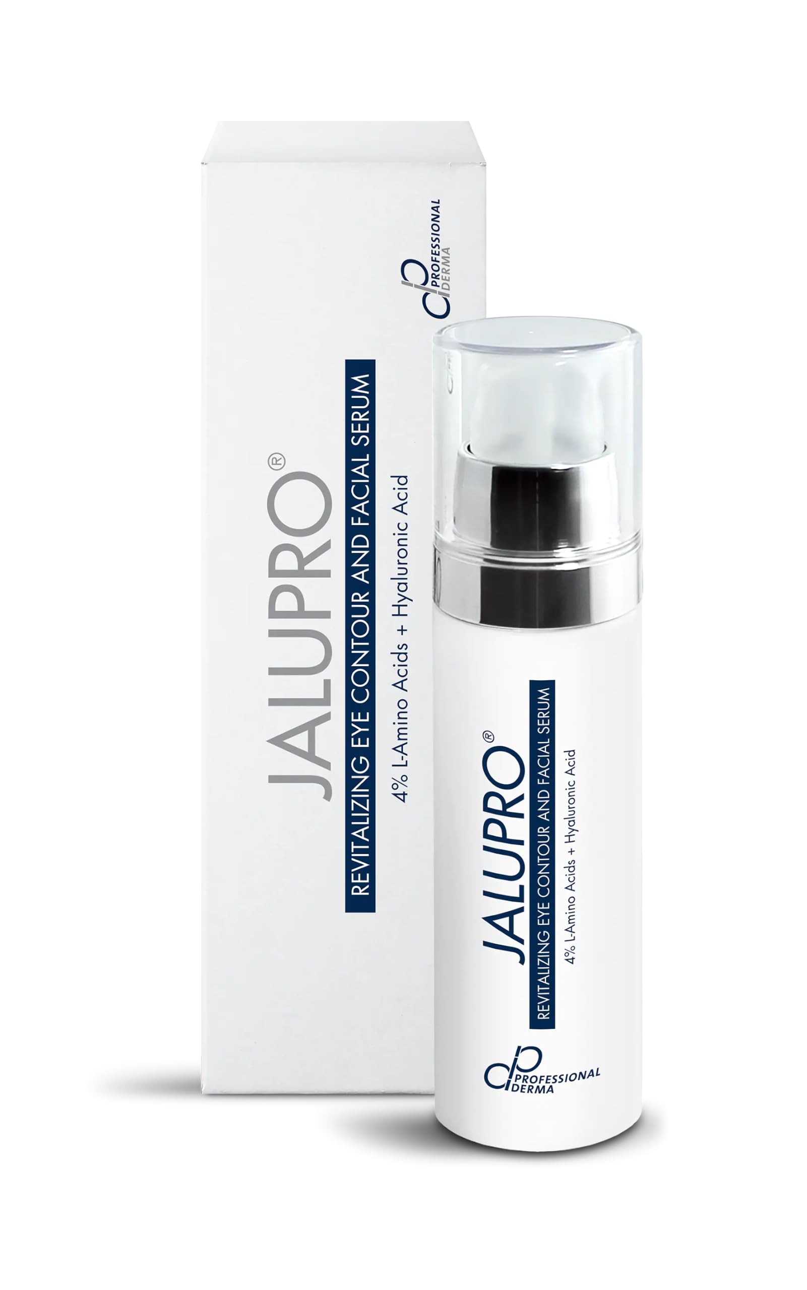 Jalupro Revitalizing Eye and Face Contour Serum 30ml – Siero Cosmetico per Contorno Occhi e Viso – Formula Idratante e Levigante per Uso Quotidiano