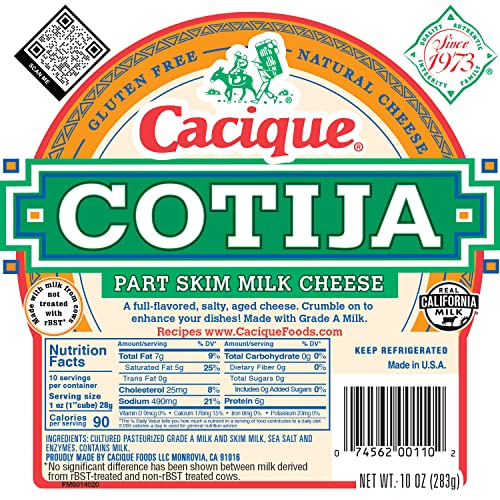 Cacique, Cotija Cheese, 10 oz
