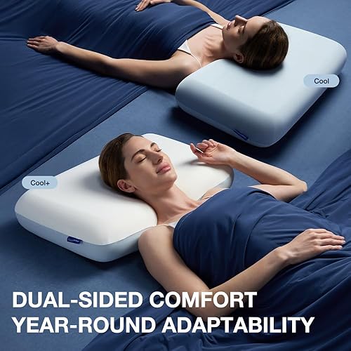 Miniatura 7 de Almohada de enfriamiento profundo, almohadas de espuma viscoelástica, almohada de cama de enfriamiento, almohada de cama para dormir de lado,