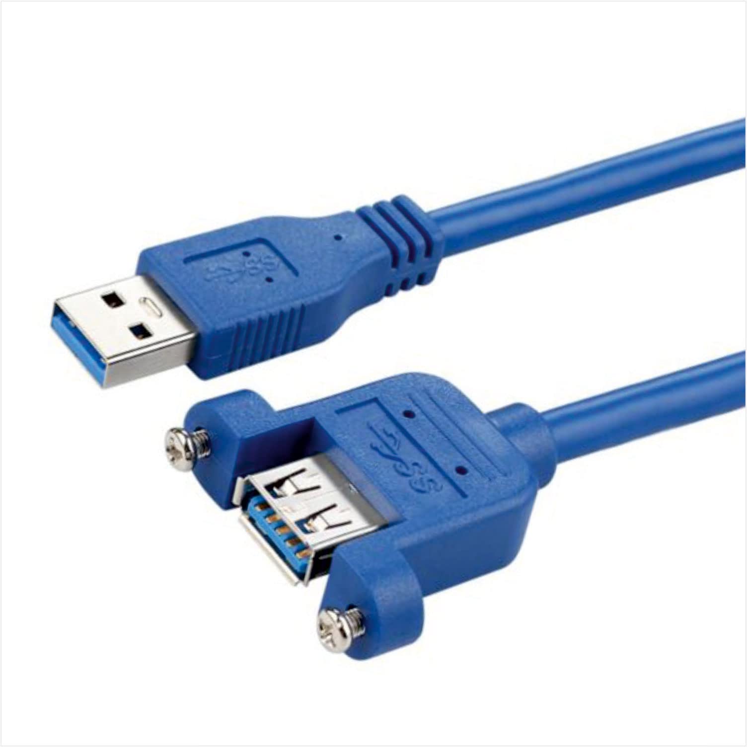 See full amazon price history chart for MX USB 3.0 Type A Male to Female Extension Panel Cable with Screws Lock –Blue (0.5 Mtr) MX USB 3.0 Type A Male to Female Extension Panel Cable with Screws Lock –Blue (0.5 Mtr) (B0BN65JQLK) Amazon Price History, Amazon Price Tracker