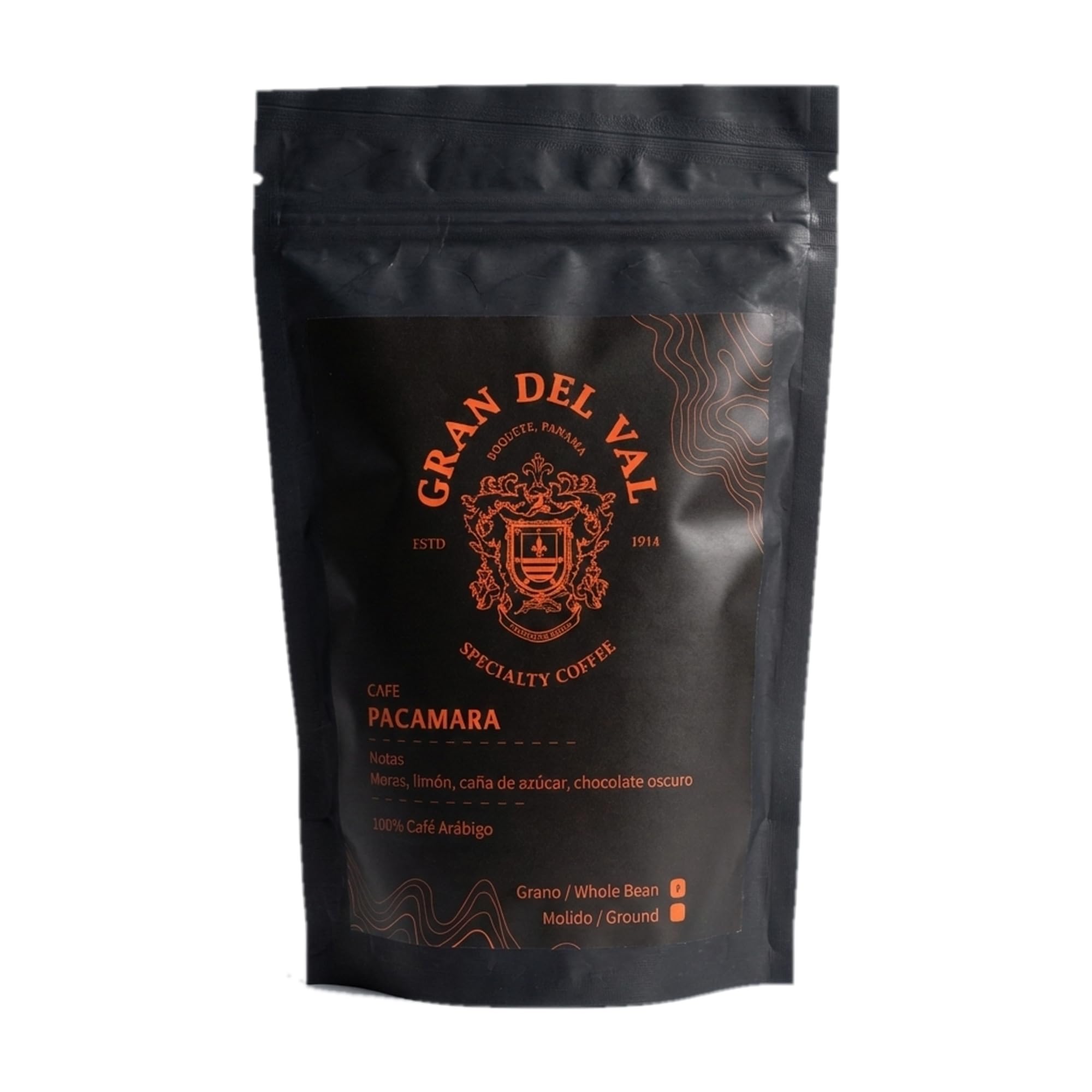 Gran Del Val Pacamara Coffee Whole Beans 250g