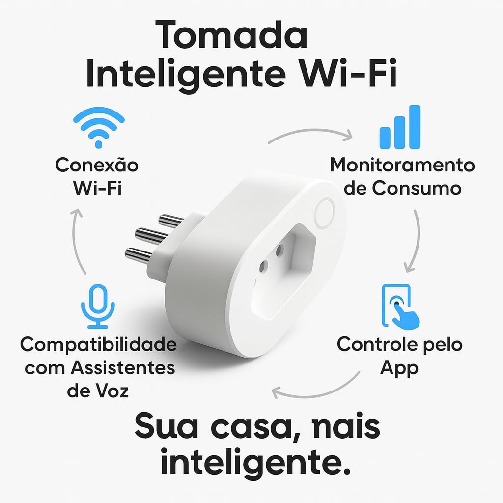 Review da Tomada Inteligente Wi-Fi: Como Automatizar Sua Casa e Economizar 4 61cQnEbeYAL. SL1024