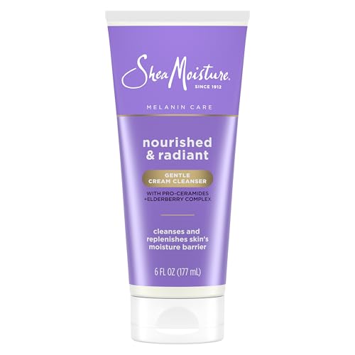 SheaMoisture Melanin Care Gentle Cream Cleanser Nourished & Radia...