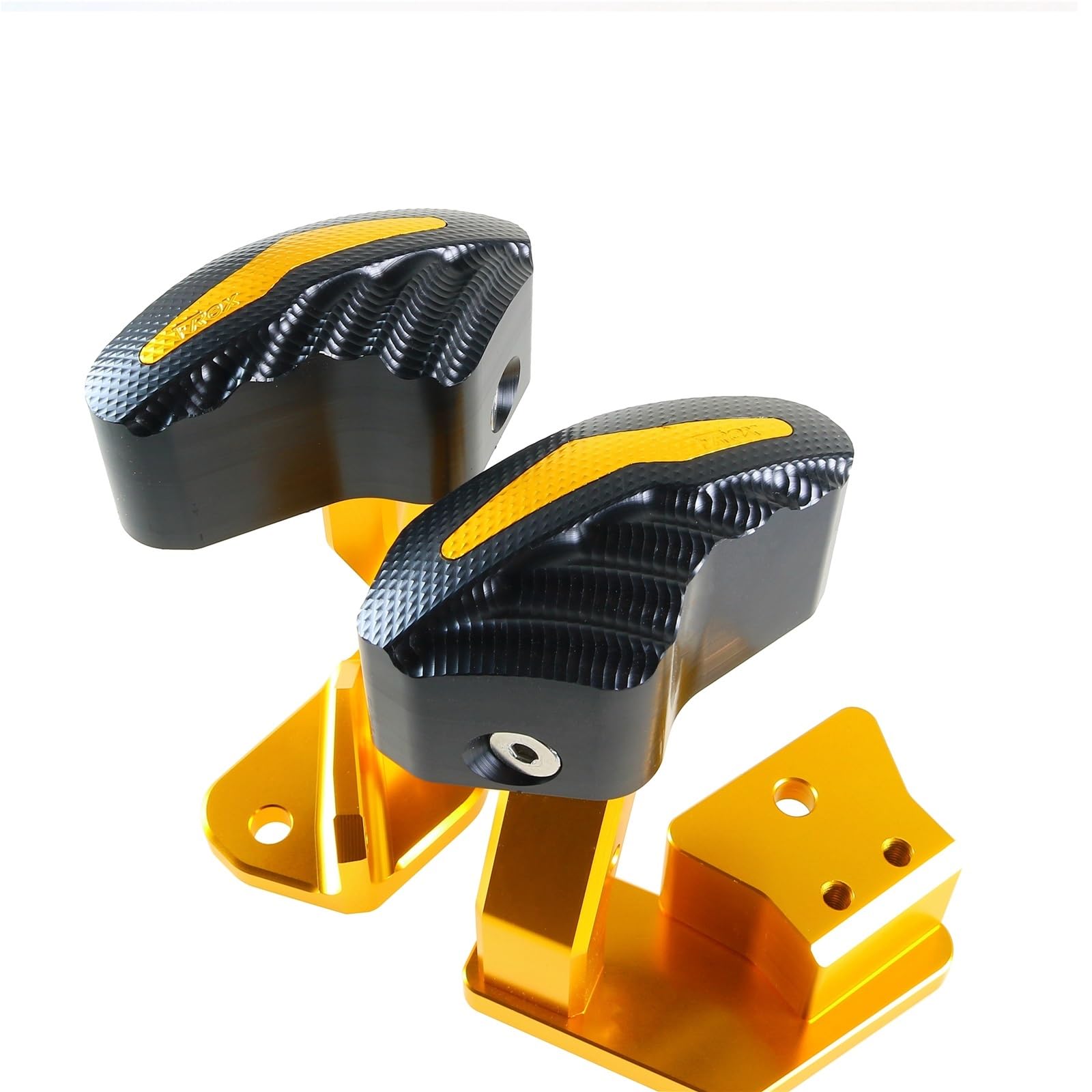 Gmoli Motocyklowych Pasuje do SUZUKI GSXR1300 2021-2023 listwa zabezpieczająca przed zderzeniem szyna ochronna silnika zderzaki motocyklowe rama suwak motocykla zderzak(Black)