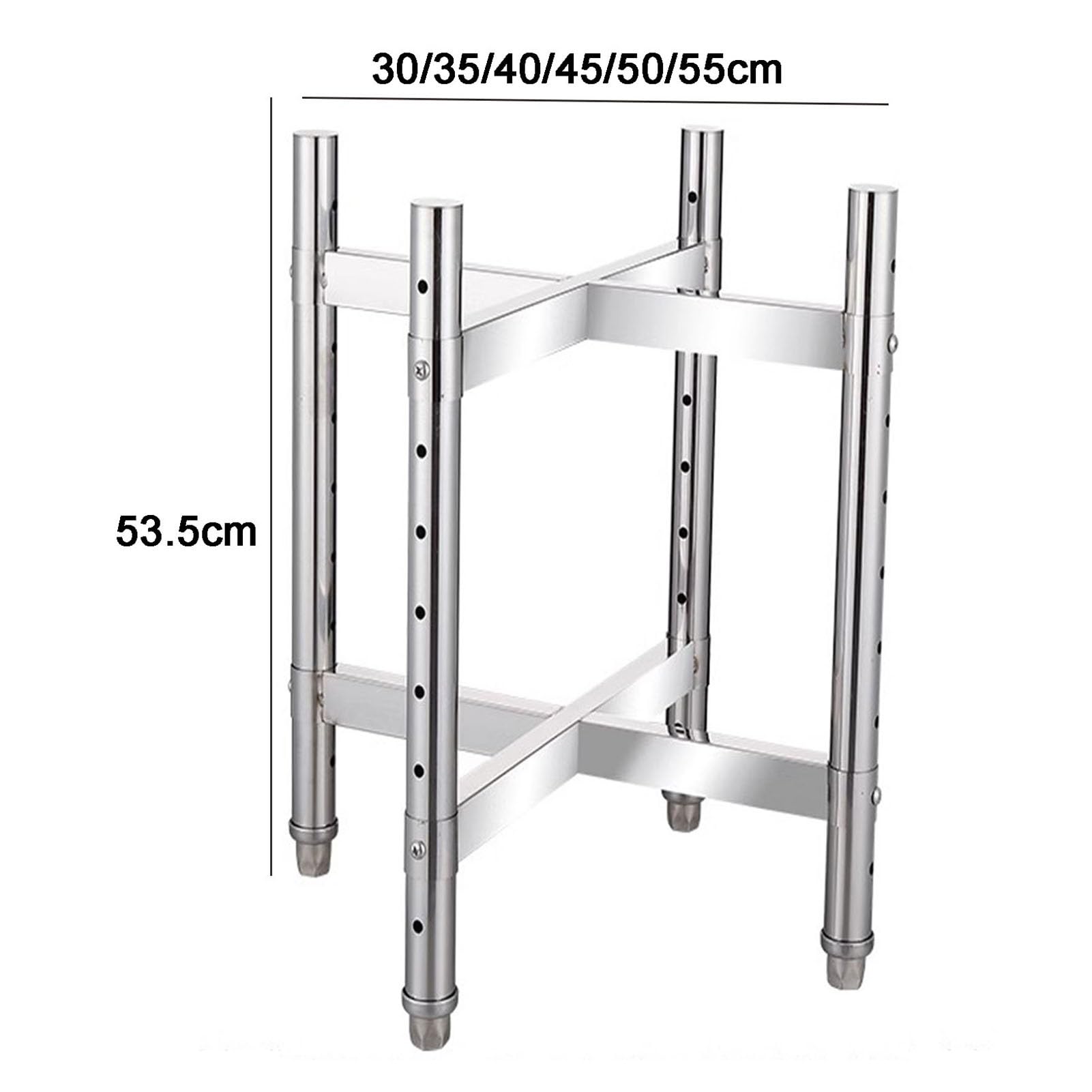Carrello portavaso in acciaio inox per organizzazione cucina ristorante – soluzione di stoccaggio resistente e versatile per bar e hotel