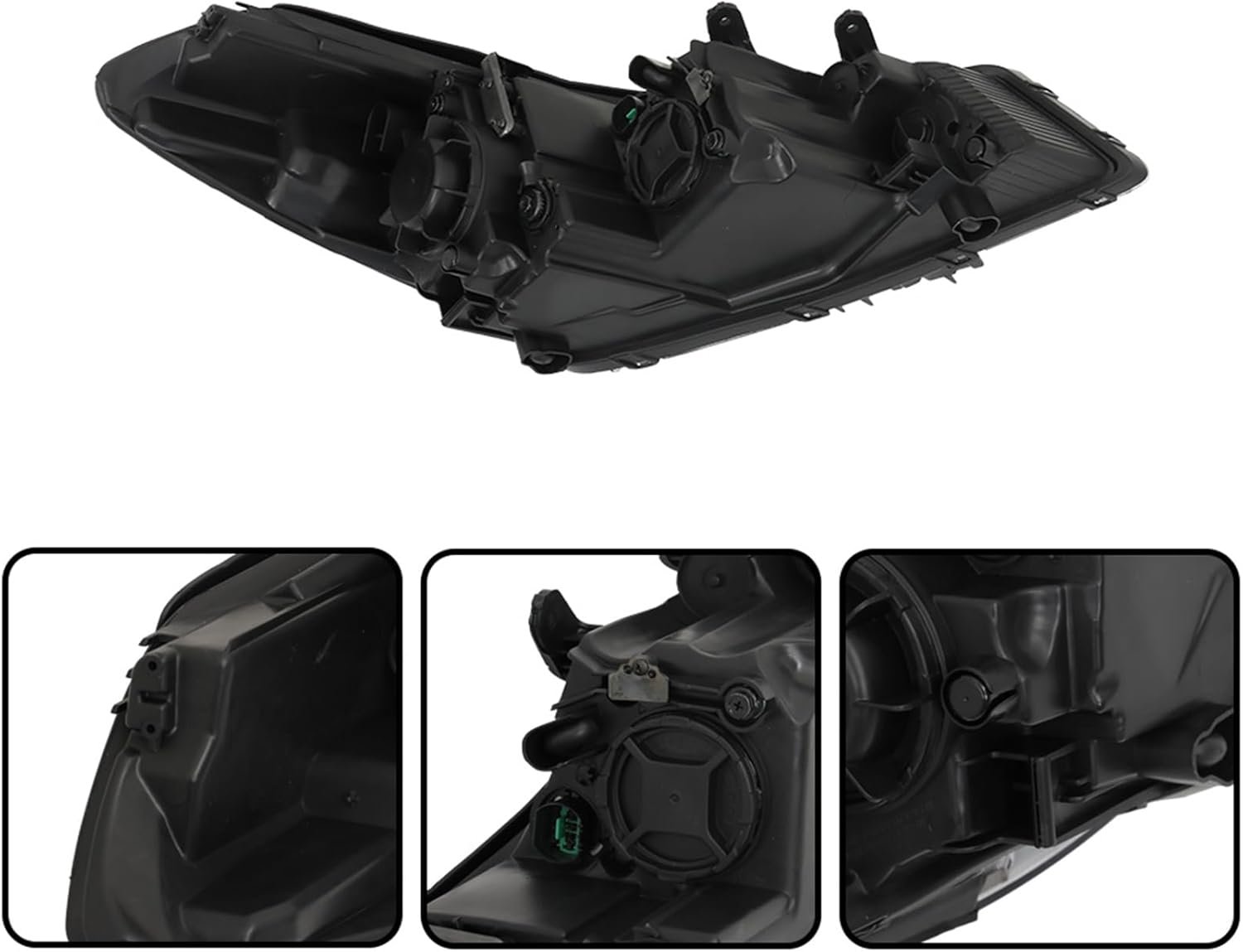 1Pc Headlight Assembly Replacement for 2017 2018 Forte Left Side Headlamp KI2502201 92101B0700