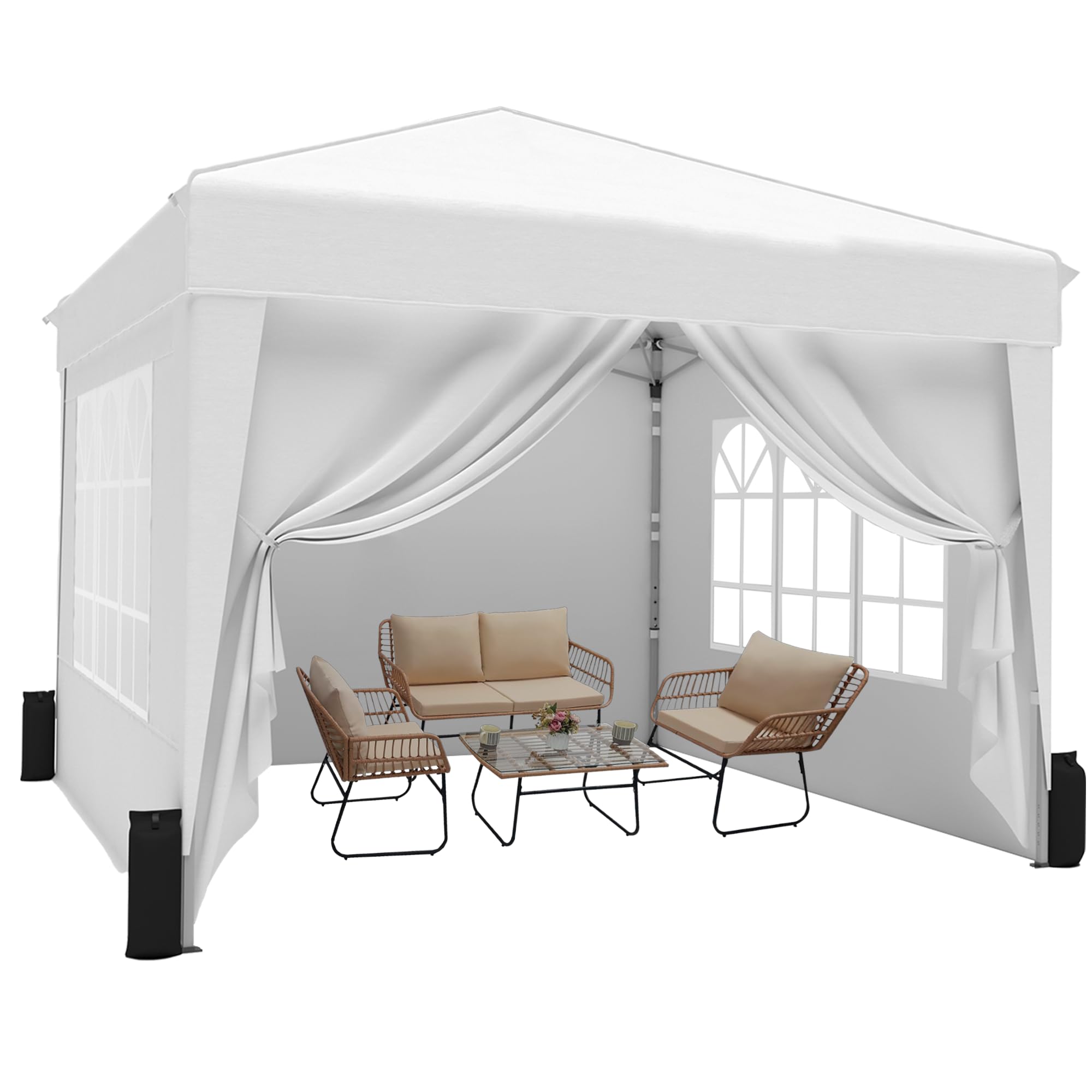 Photo 1 of ***FACTORY SEALED ***
SANWAY 10x10 Pop Up Canopy Tent