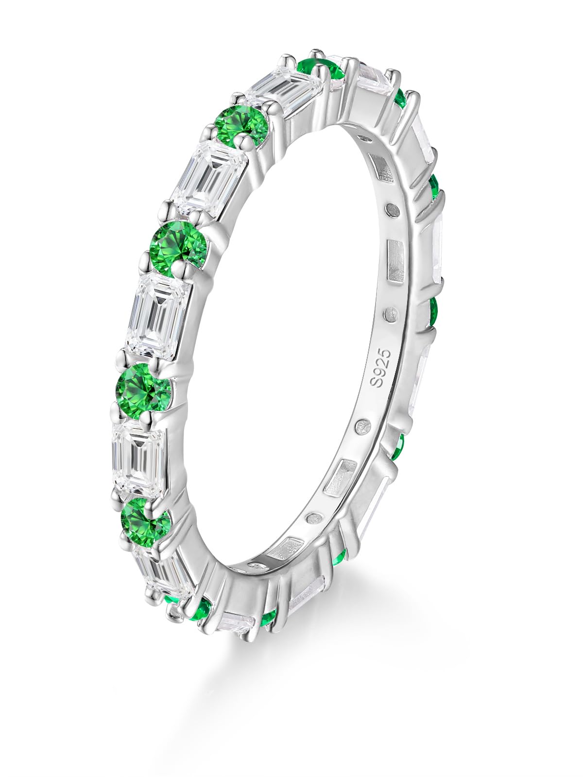FWM Jewelry Moissanite and Gemstone Ring