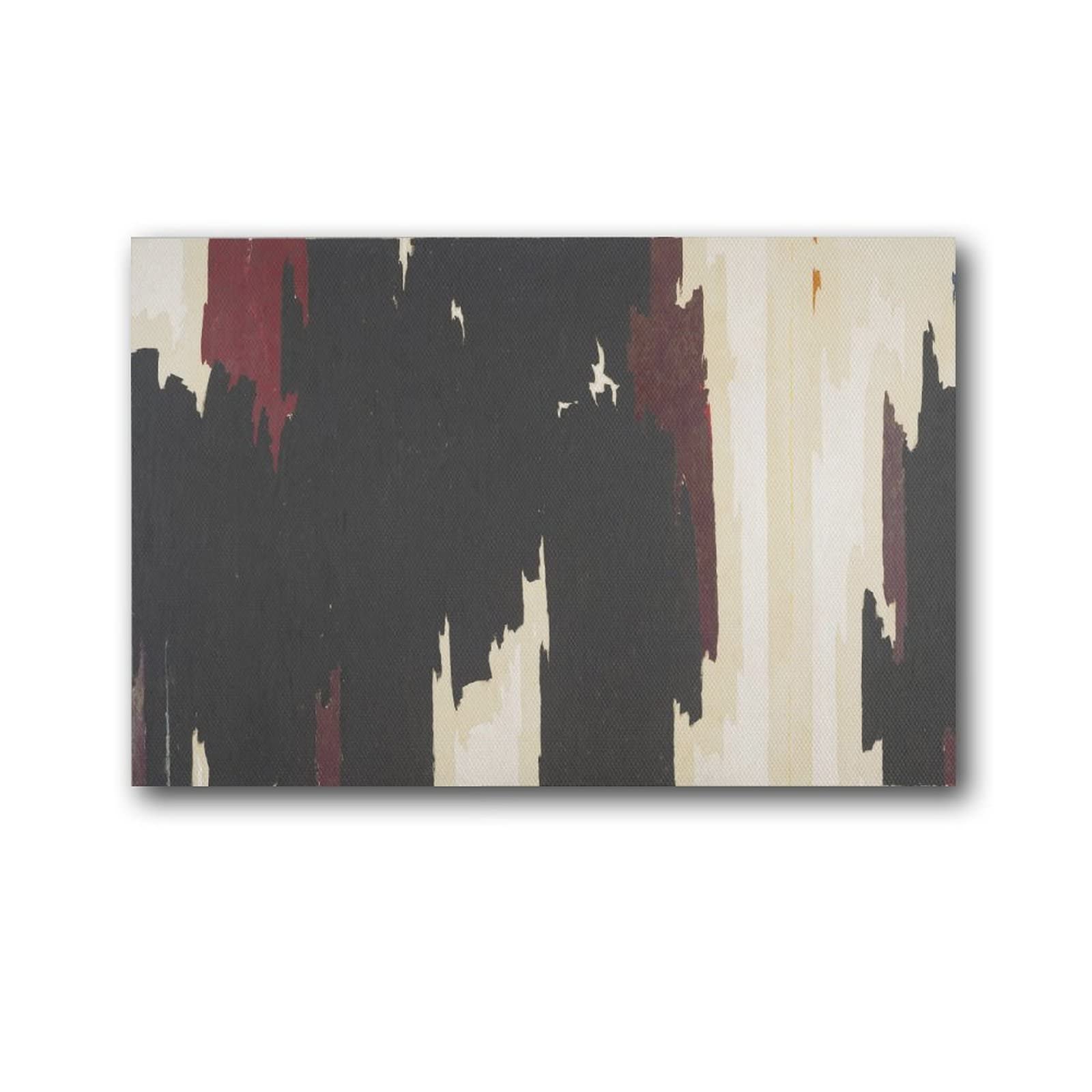 Clyfford Still PH-1140 Living Room Home Office Decorative Painting Abstract Expressionism Painting Library Cafe Decorative Painting Wall Decoration Oil Painting Posters Wall Art Painting Canvas Gift L