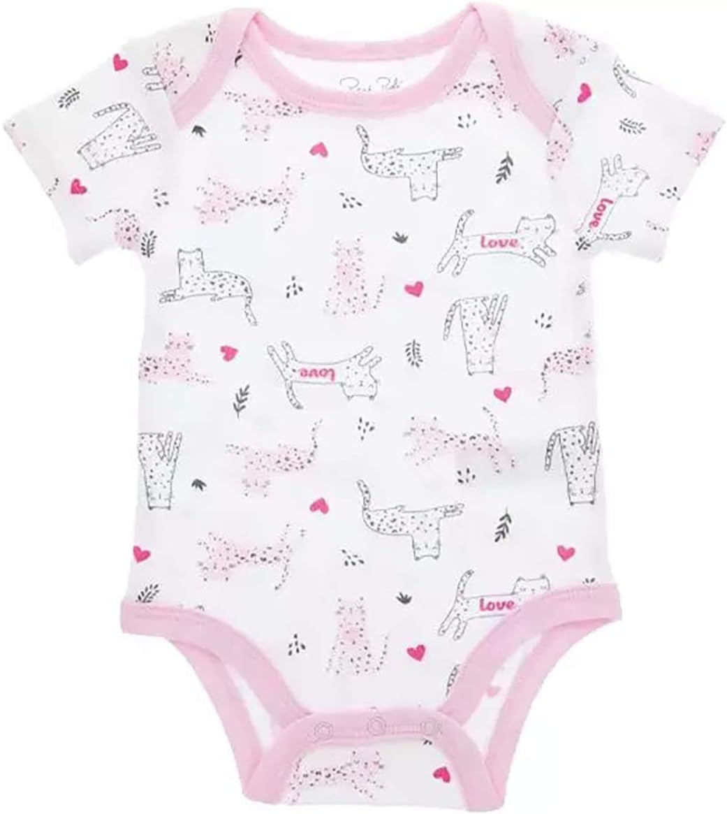 Newborn Baby Girl Boy Clothing Layette Gift Set Cute Design Essentials Bodysuit Shirts Pants Bib Hat Socks Sets