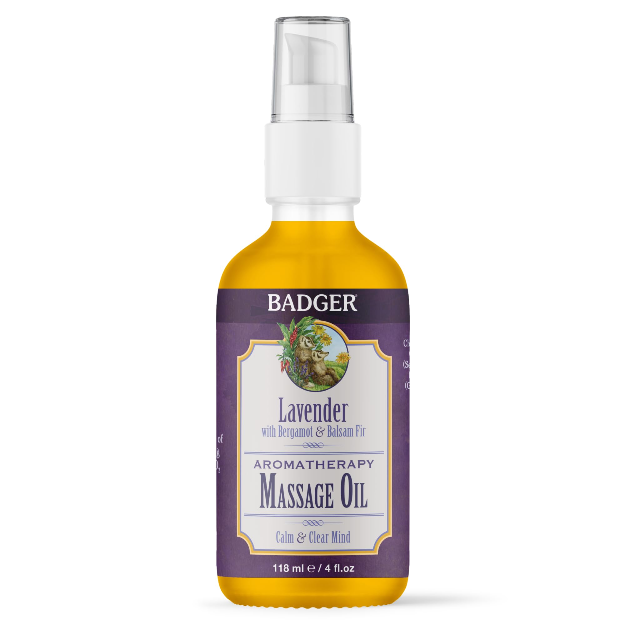 Badger Lavender Massage Oil