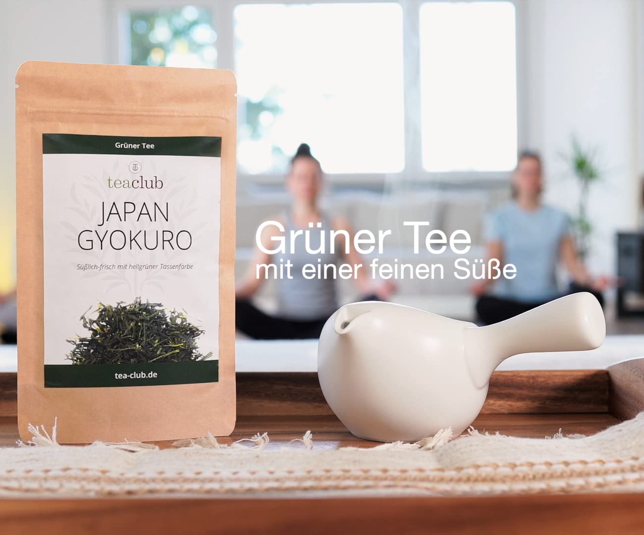 TeaClub Tè Verde Giapponese Gyokuro Kagoshima 500g, in Foglie Sfuse, Dolcezza e Umami
