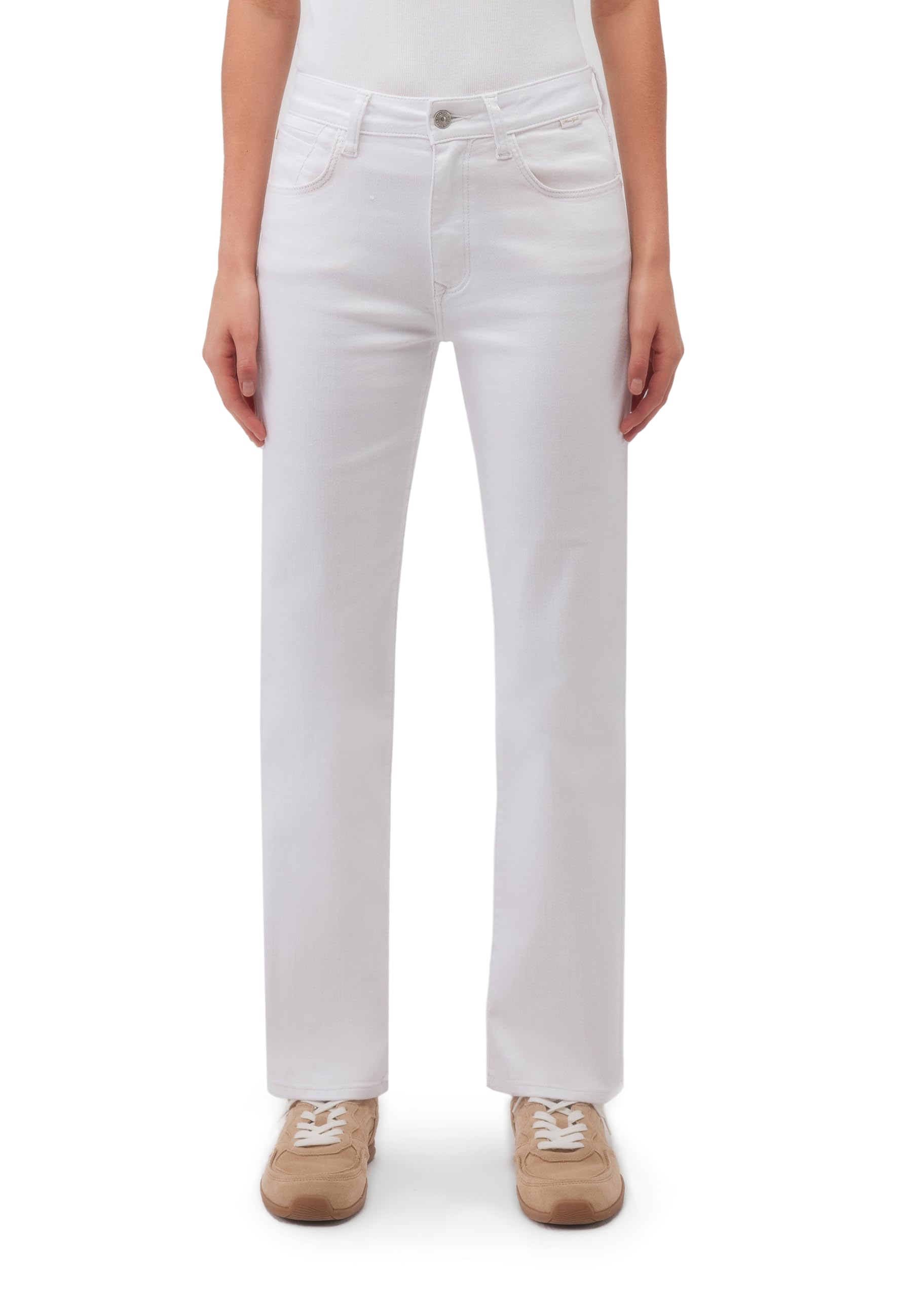 Mavi Women's Kendra Jeans, White, 29W x 30L