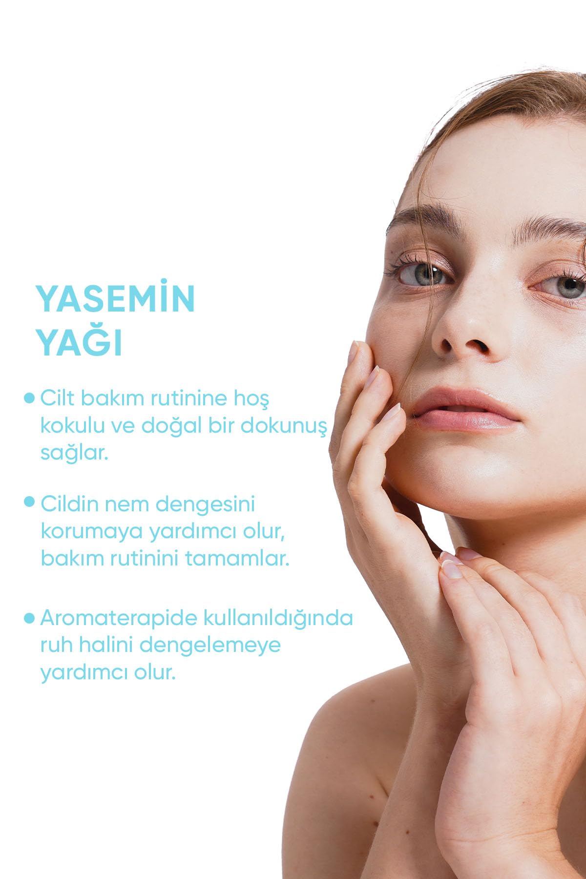 Yasemin Yağı%100 Saf - Duygusal Denge, Cilt Bakımı Ve Aromaterepi Serum 20 ml