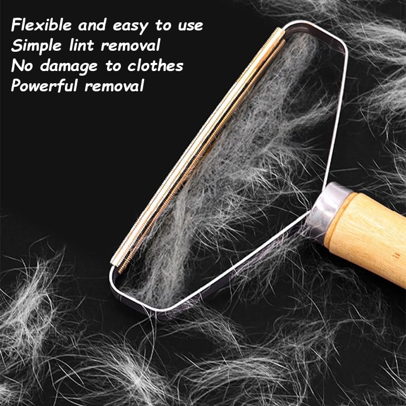 Rasoir Anti-Bouloche Manuel - Grattoir à Peluches Pour Vêtements Et Tapis | Portable Et Sans Électricité