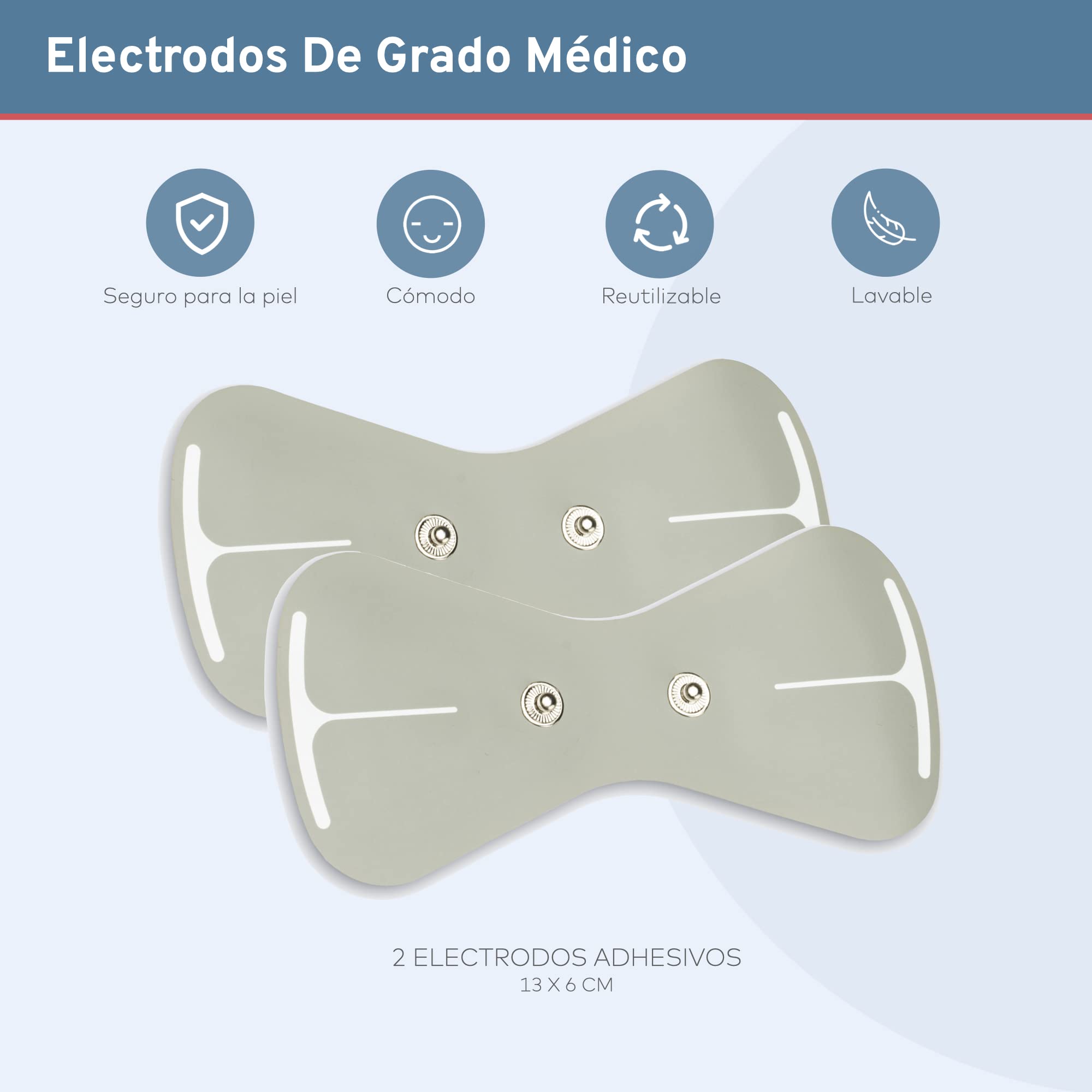 Electroestimulador TENS Inalámbrico para el Alivio del Dolor. Electroestimulador Muscular de Fisioterapia con Mando a Distancia. Recargable. 15 Modalidades para el Tratamiento del dolor