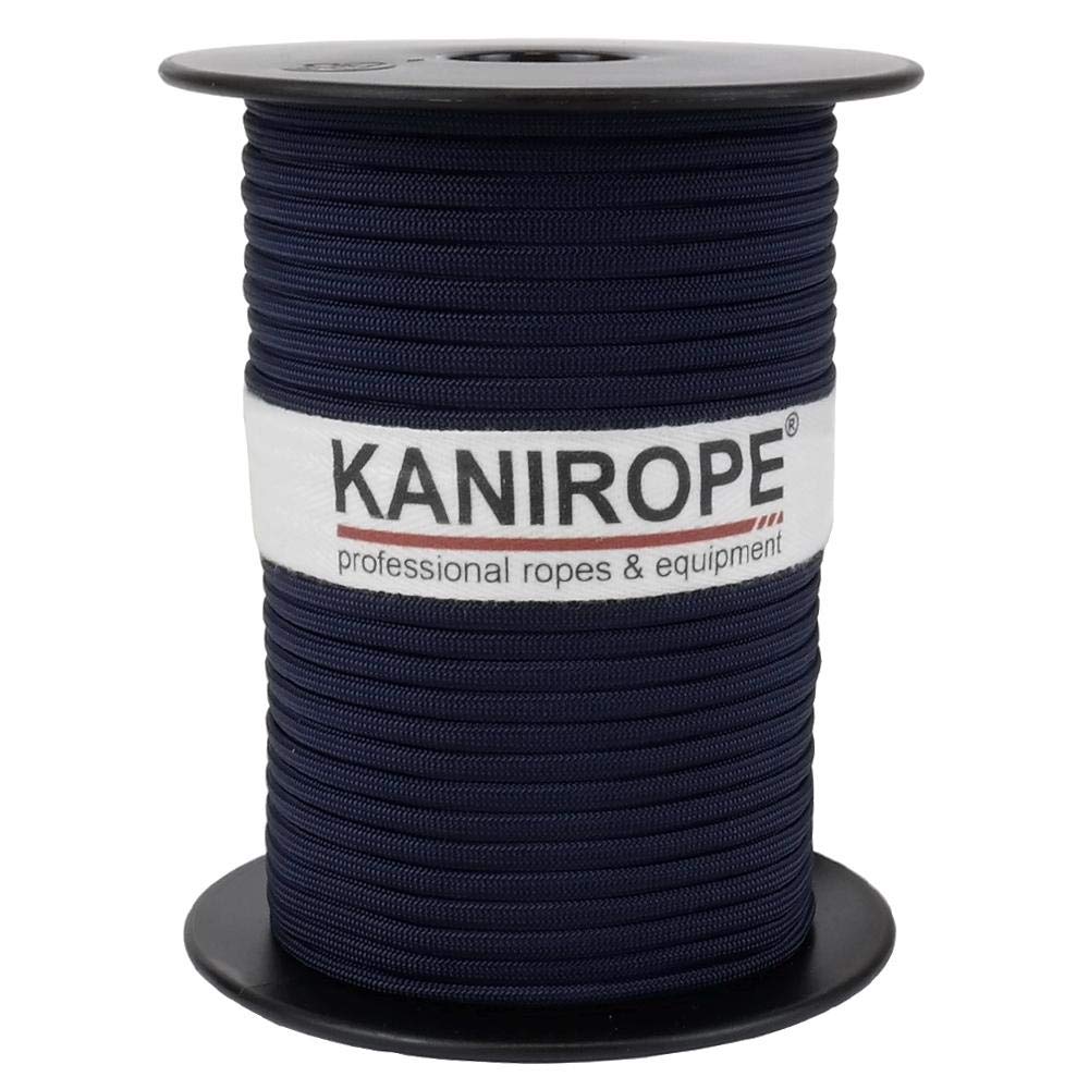Kanirope® Paracord XPRO ø 3,8 mm 50 m granatowy 32-krotnie pleciony