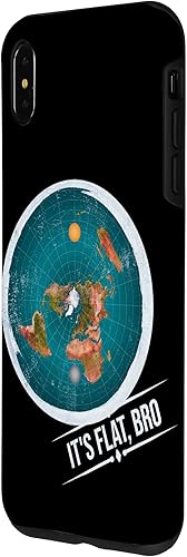 Vista 14 de iPhone 12/12 Pro It's Flat Bro Funda Flat Earth