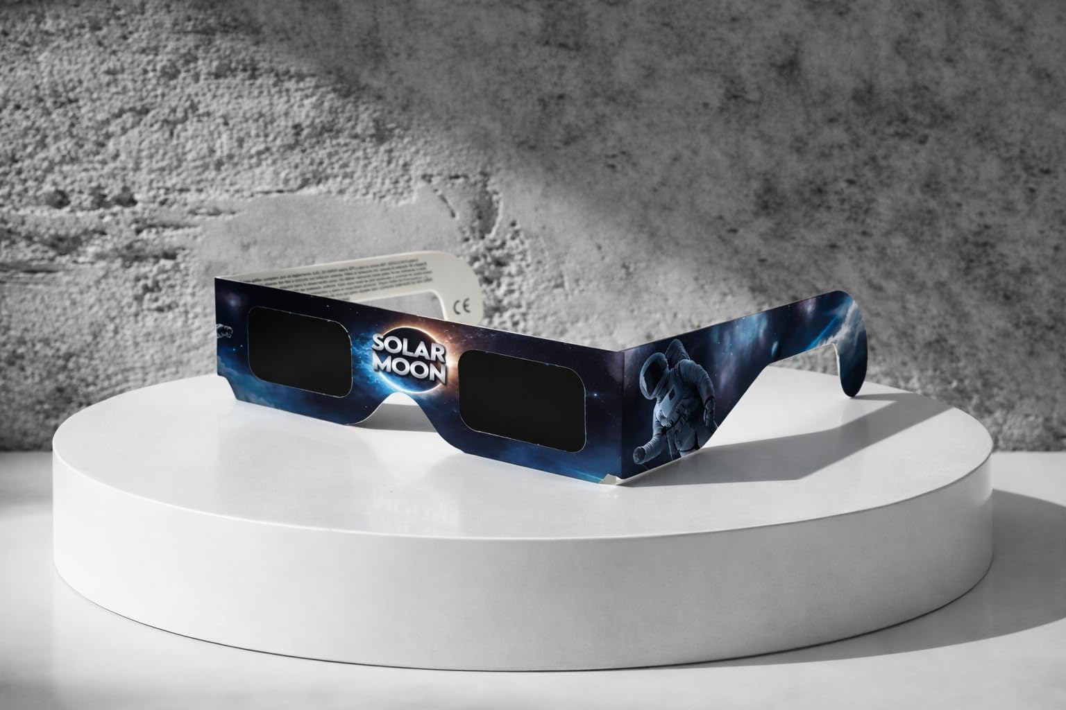 Gafas Eclipse Solar Homologadas ISO 12312-2:2015 y Certificadas CE para Observar Eclipses con Máxima Seguridad, Cumplen Normativa UE 2016/425, Fabricante Español, Color Azul — view 5
