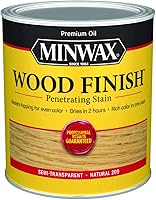 Vista 46 de Minwax Wood Finish 227644444, Tinte negro verdadero, media pinta