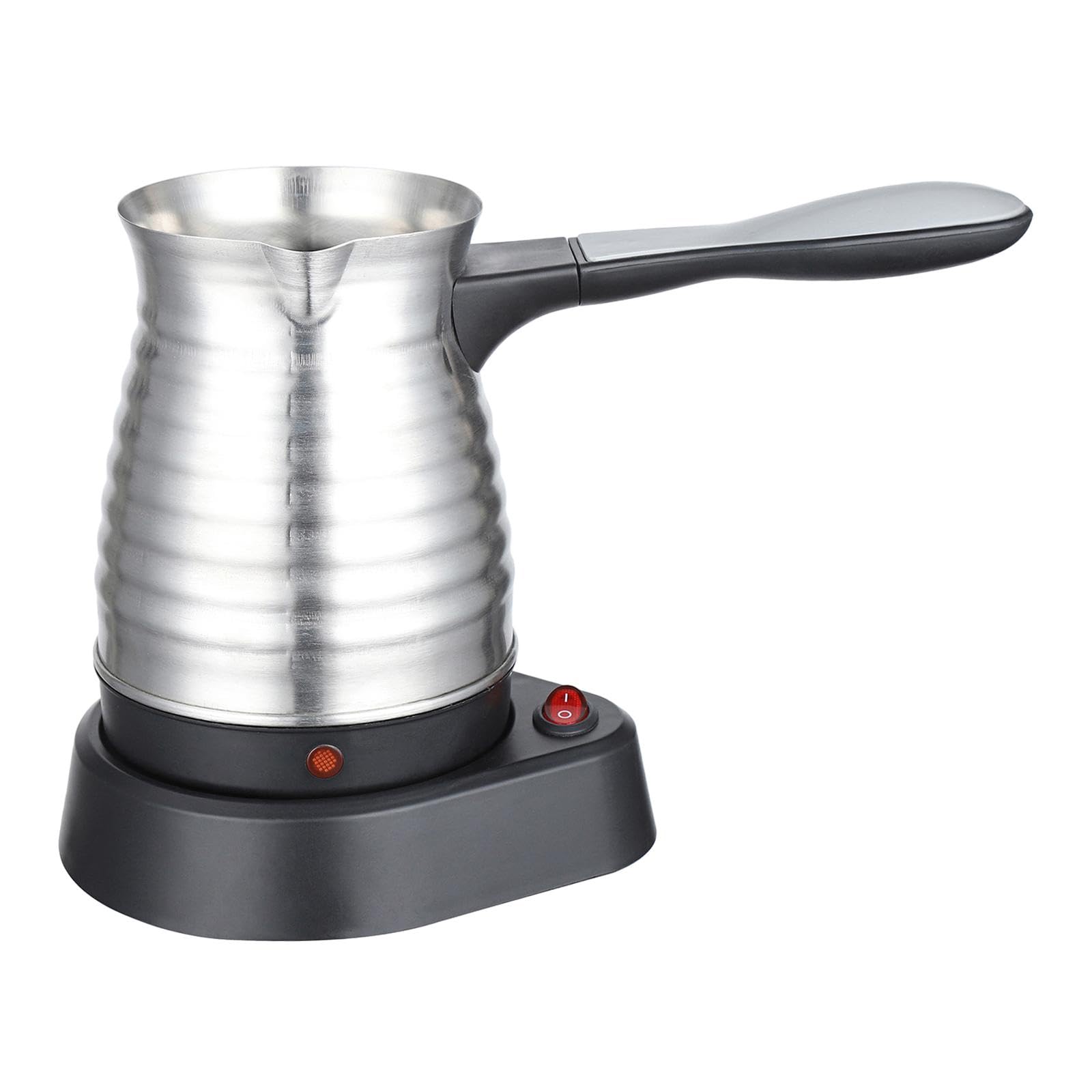 500ml Electric Turkish Coffee Pot Stainless Steel Coffe | 500ml Electric Turkish Coffee Pot Stainless Steel Kettle for Bar Cafe Style A Power: 600W-image-39