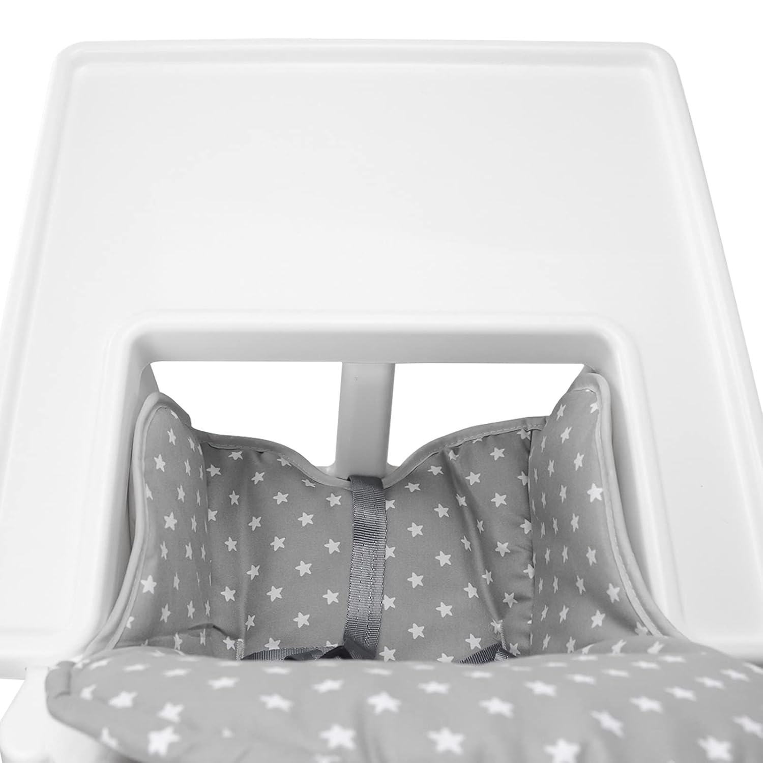 Twoworld High Chair Cushion for IKEA Antilop Highchair, Baby High Chair Seat Cover Liner Mat Pad Cushion for IKEA Antilop High Chair (Fashion Gray) image 5 of 7 B09N8WXYSB