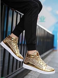 Amazon | [Faichooseouse] キラキラシューズ