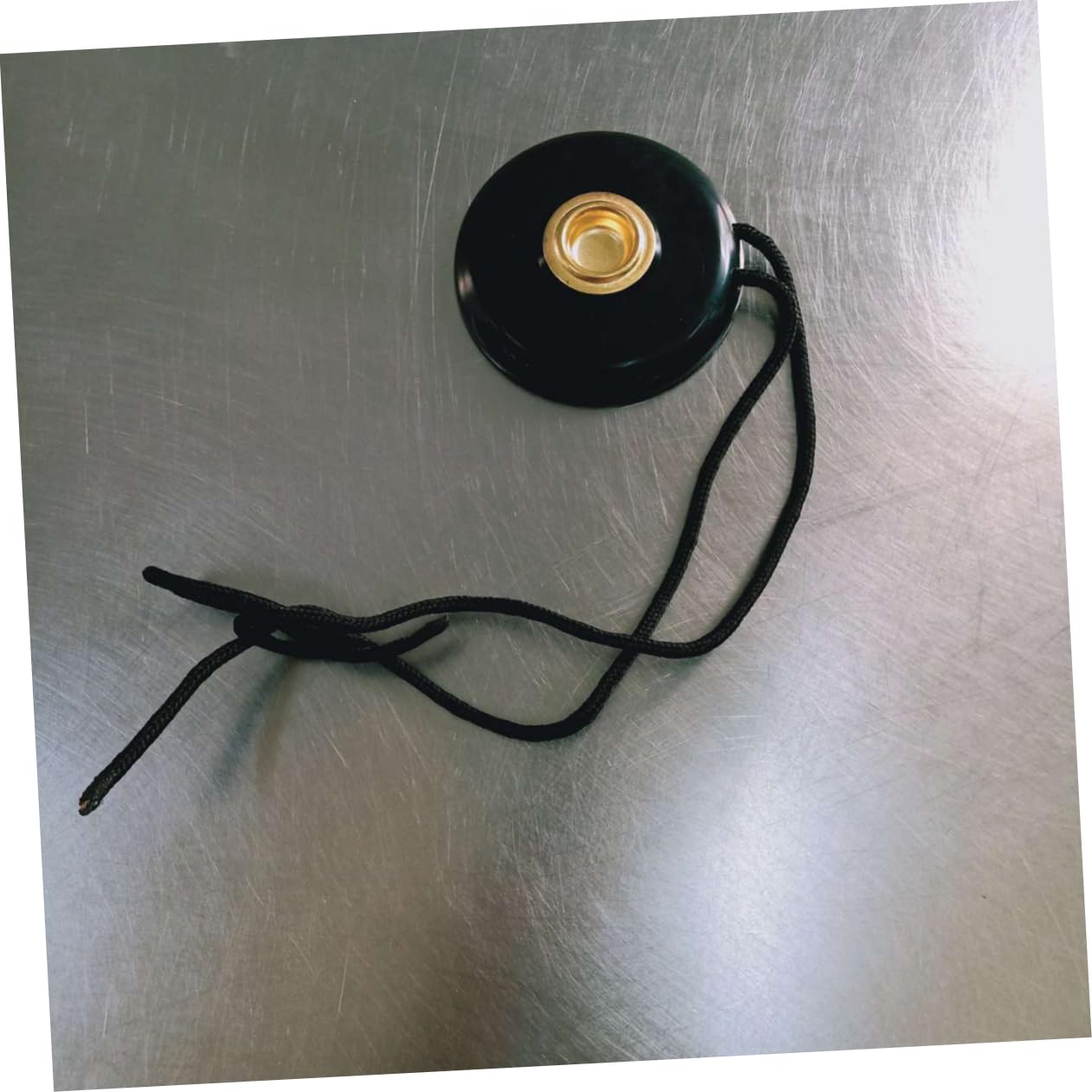 Rutschfester Cello Bassstopp Endstift Halter aus Schwarzem Kunststoff für Orchestersaiteninstrumente