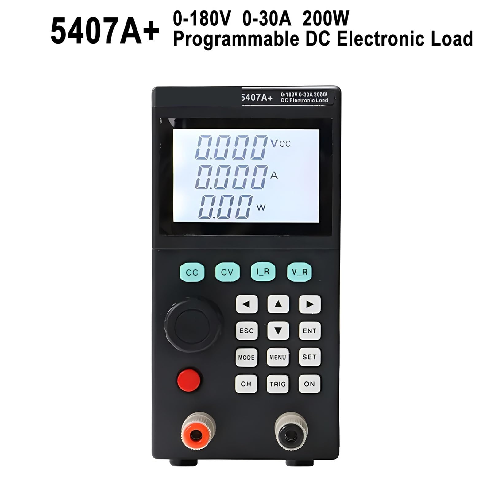 Tester obciążenia akumulatora, Obciążenie elektroniczne DC 200W 0-180V 0-30A Programowalne obciążenie 1mV/1mA Tester baterii Test CC/CV/CR/CP