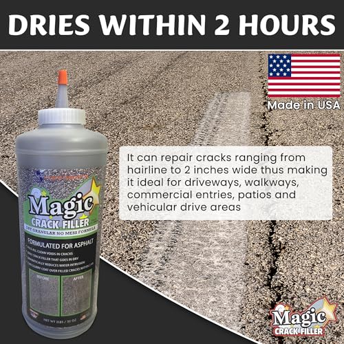 Tharos Distribution MCF MASTER Magic Crack Filler 2Lb Asphalt Black thumb #3