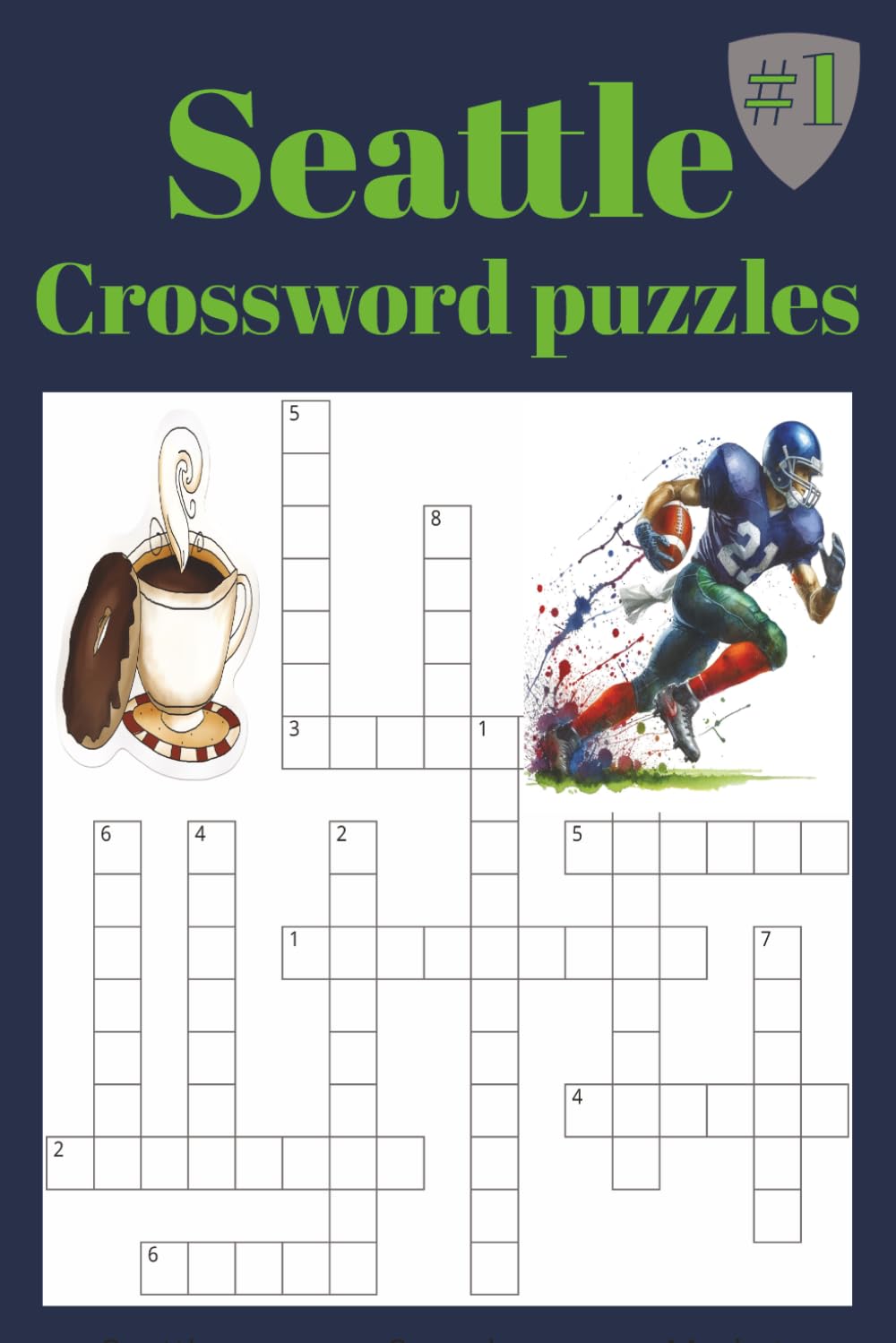 Seattle Crossword Puzzles: Crossword puzzles for Seniors, Adults and Teens | Fun and Challenging crosswords | Seattle specific puzzle book | Relaxing ... Holidays or relaxation | Emerald city