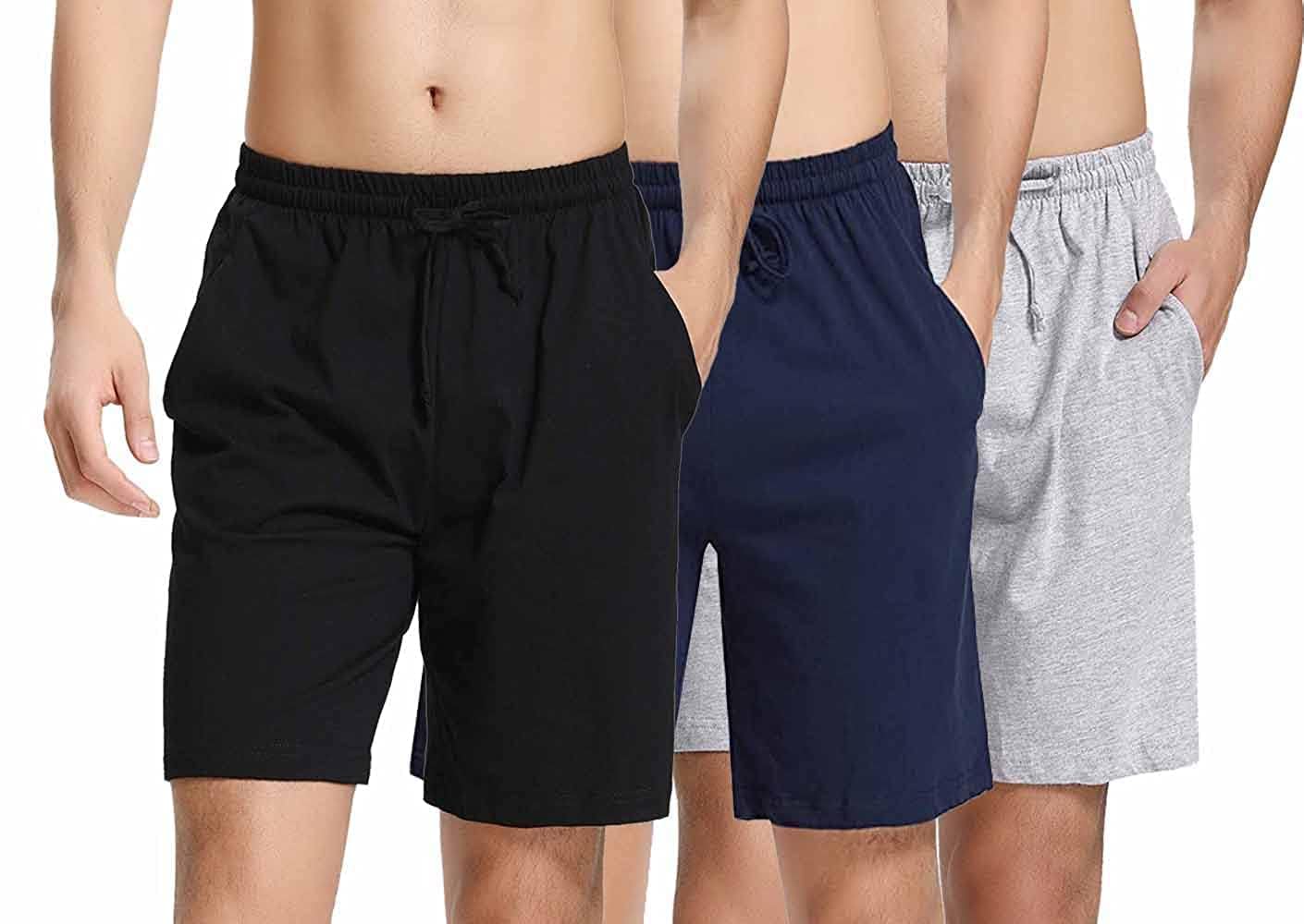 Men's Cotton Shorts | (Pack of 3)