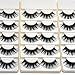 Wleec Beauty Dramatic False Eyelashes Handmade Long Fake Lashes Pack F27/L (15 Pairs/3 Pack)