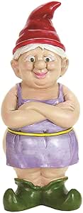 Amazon.com : Exhart Garden Gnome, Naked Gnome Statue, Funny Outdoor