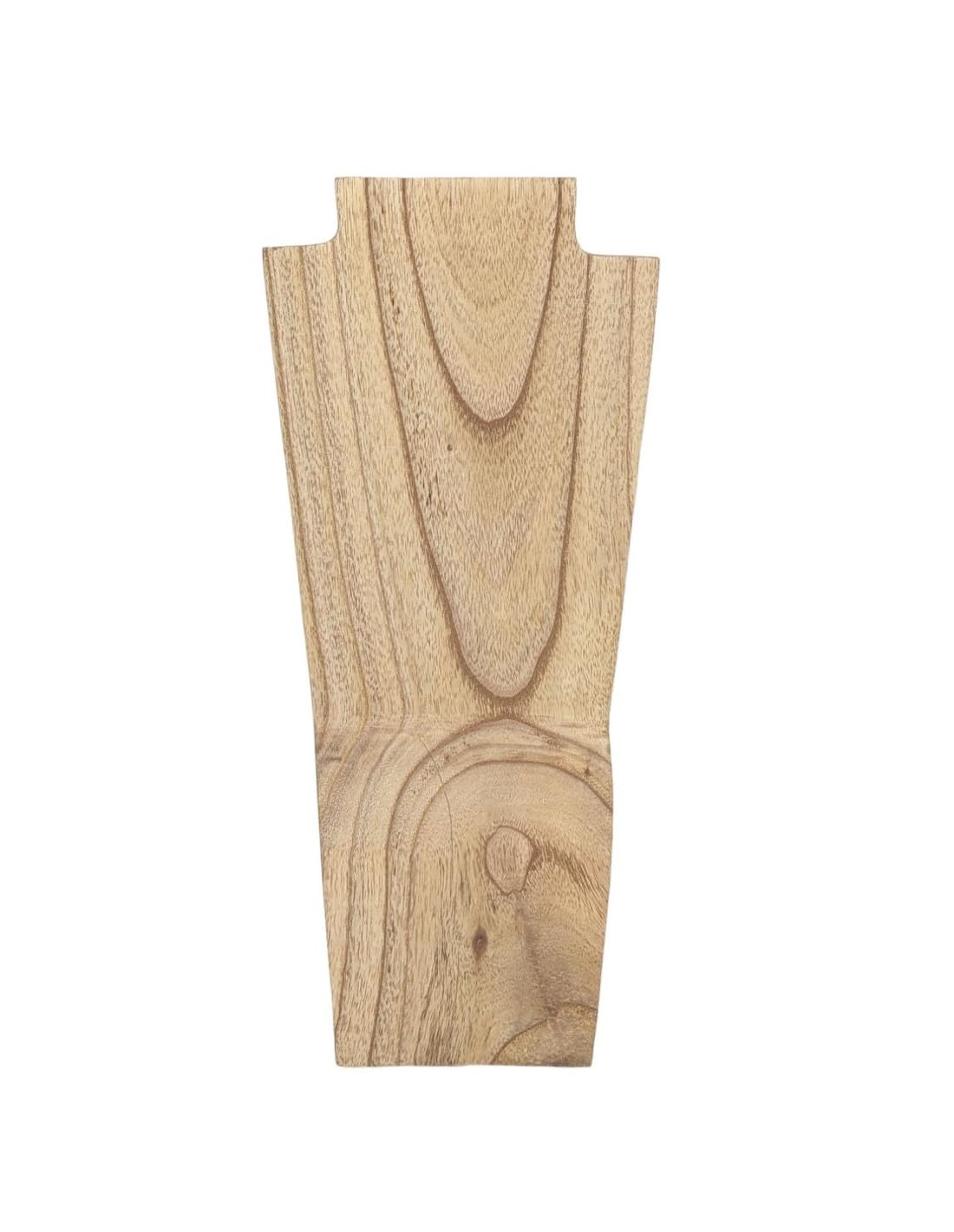 Busto – Espositore a Fascette in legno massiccio lordo H35 cm