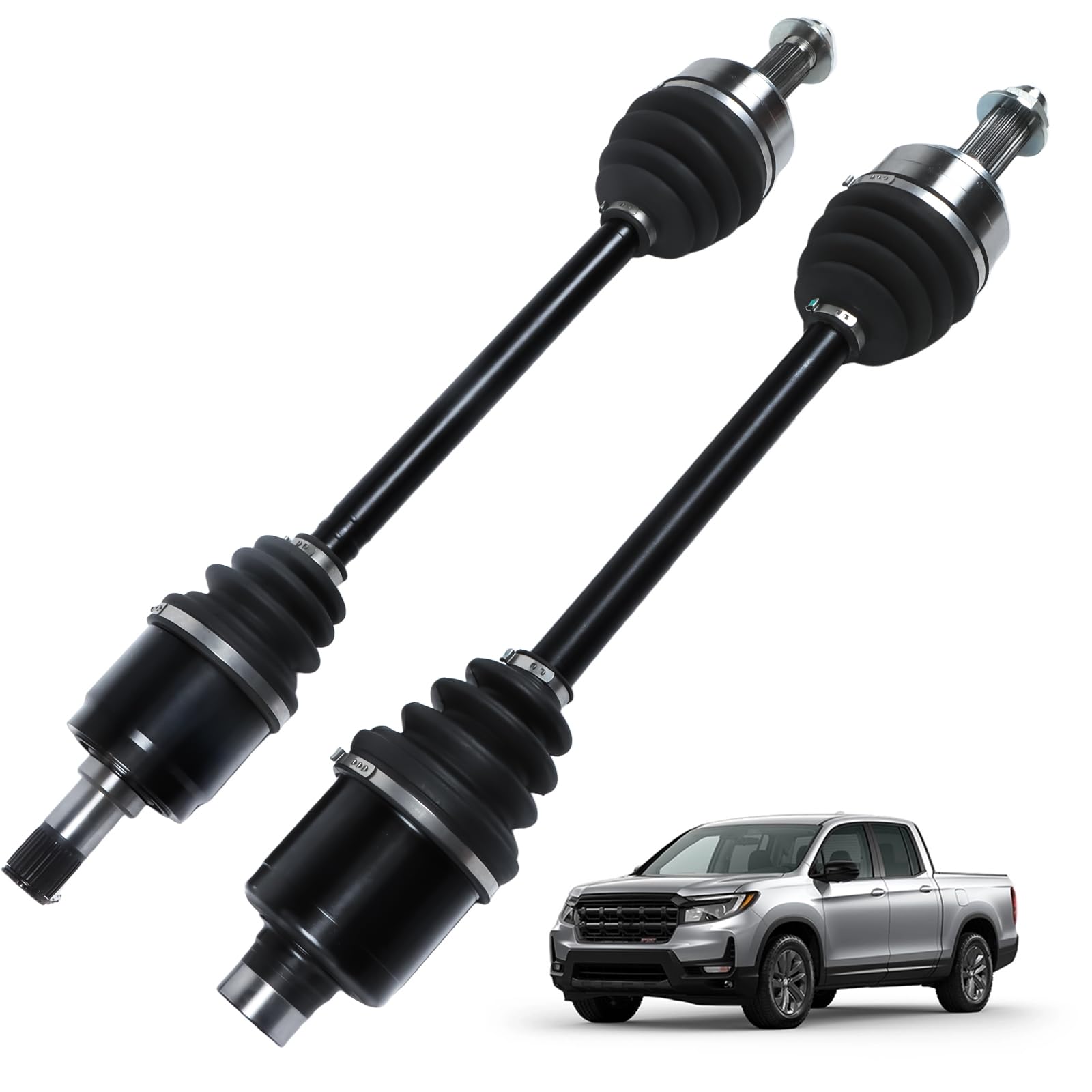 Photo 1 of 2PCS Front CV Axle Shaft Assembly for Honda Odyssey 2007 2008 2009 2010