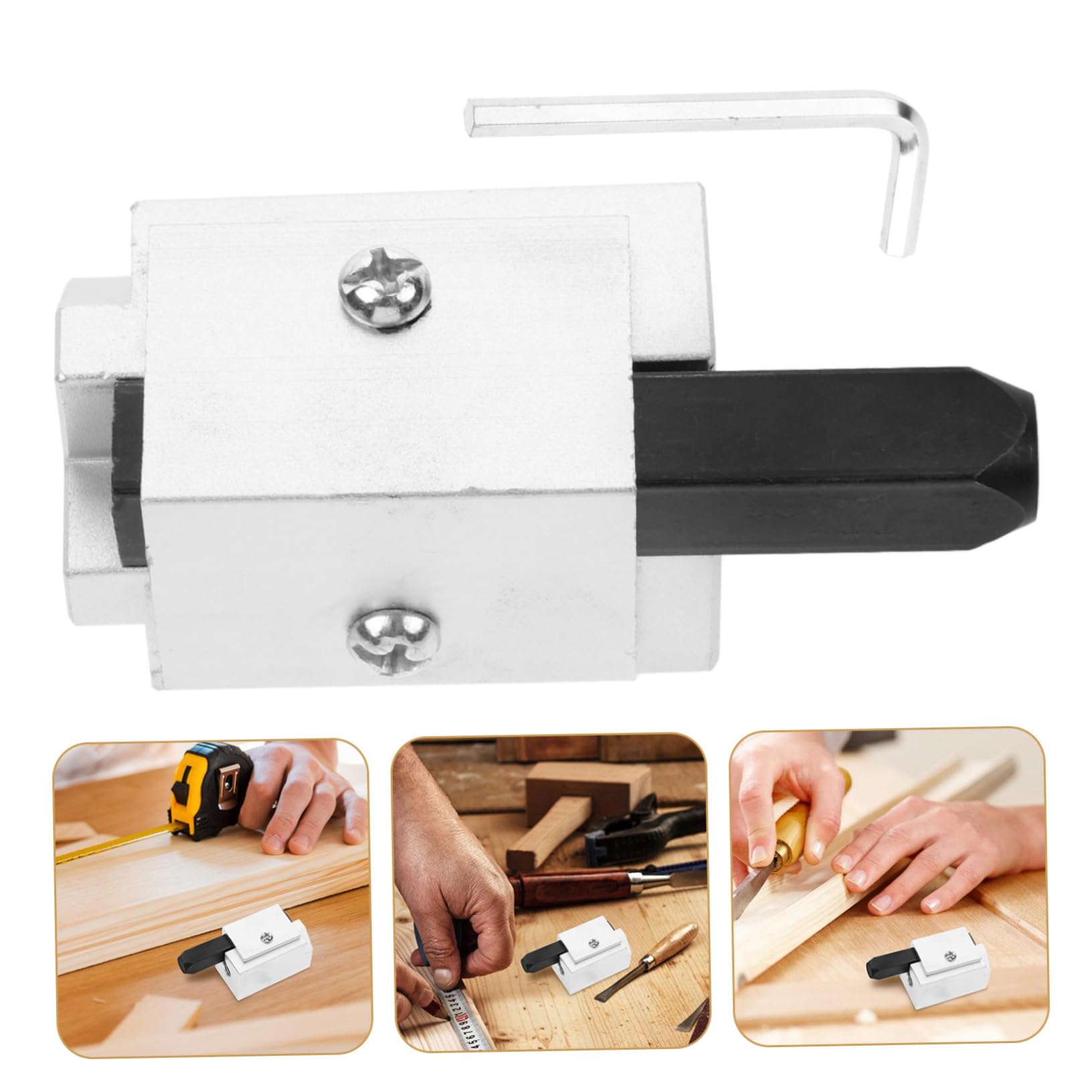 NUOBESTY 5 Pezzi Di Scalpello Ad Angolo Retto Per Legno Mortasa Porta Quadrata Scalpello Angolare In Metallo Scalpello Angolare In Metallo Scalpello Angolare Resistente All'Usura