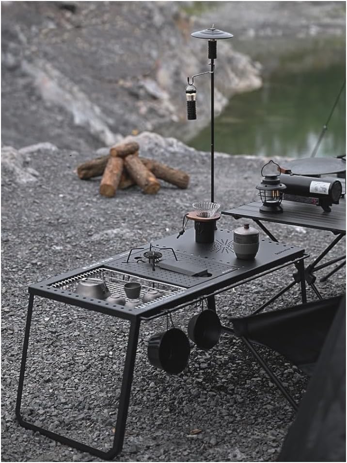 組立式ドーナツテーブル ワックスコーティング済 ギア ヘキサゴン