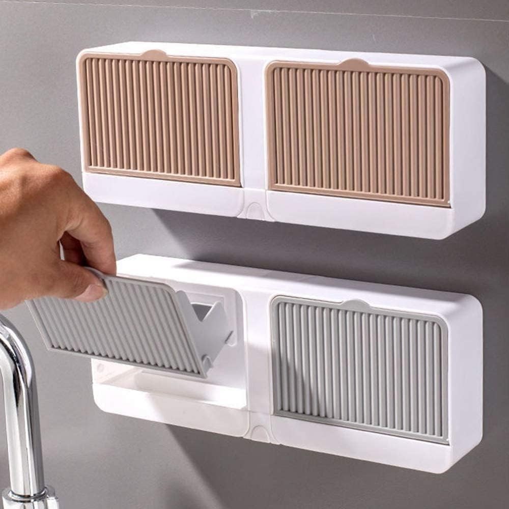 See full amazon price history chart for My HomesWorld Bathroom Soap Box Holder Wall-Mounted Soap Box Plastic Soap Holder with Cover Double Grid, Soap Stand for Wash Basin My HomesWorld Bathroom Soap Box Holder Wall-Mounted Soap Box Plastic Soap Holder with Cover Double Grid, Soap Stand for Wash Basin (B0CXJBBC1T) Amazon Price History, Amazon Price Tracker