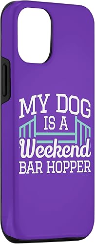 Miniatura 6 de iPhone 12 mini Dog Agility Saying - Weekend Bar Hopper - Dog Agility Case