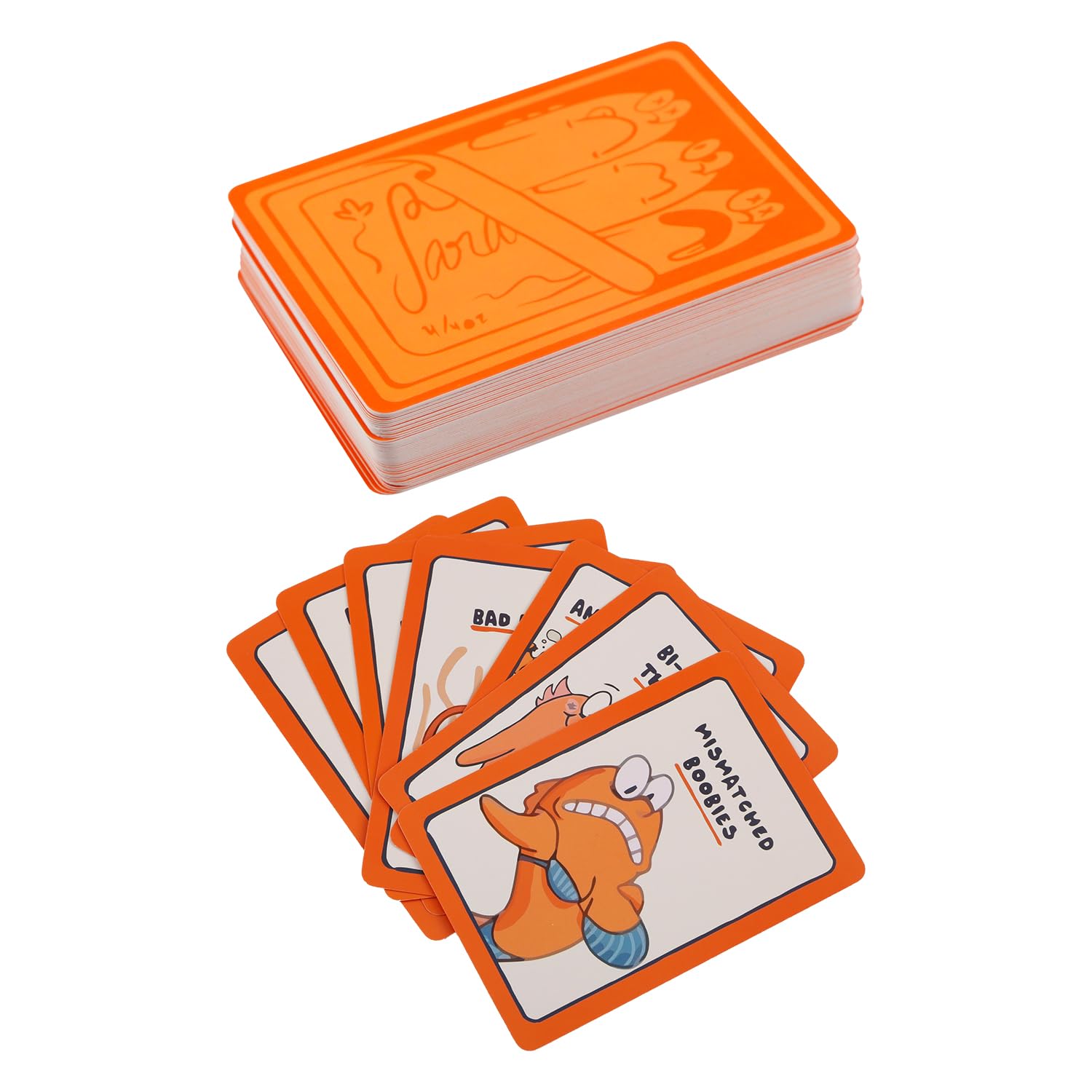 Gaomumu Go Fish Card Game, Funny Hilarious Party Cards Game, Classic Interactive Adult Card Games, Portable Travel Cards, Suitable for Parties, Family Fun, and Travelling.