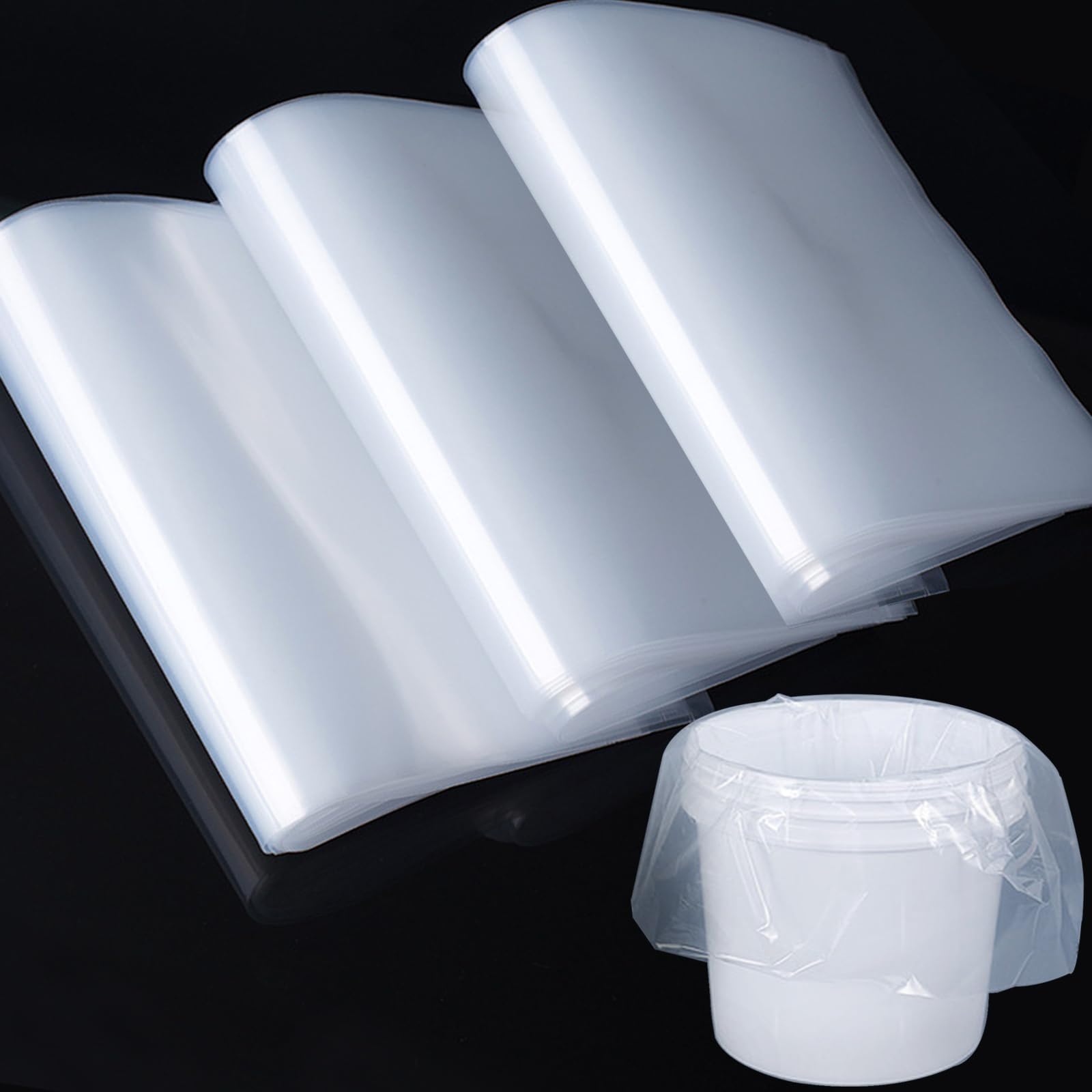 Amazon.com : WrosKay 50Pcs Paint Sprayer Cup Liners,7.8‘’ X 11.8 ...