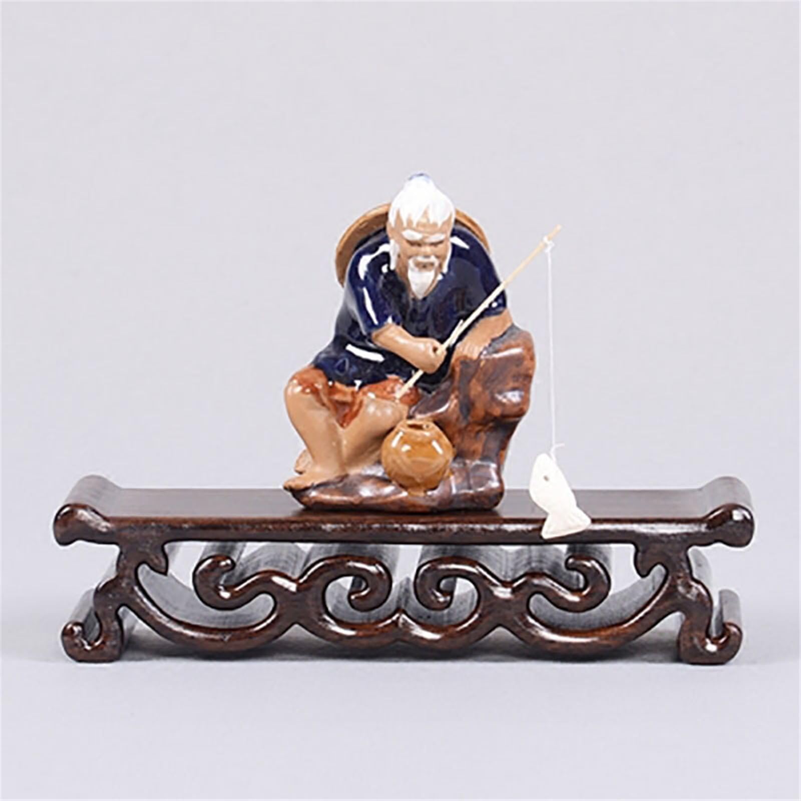Basis für Präsentationsständer Chinesischen stil Holz Artcrafts Figuren Basis Hause Feng Shui Decoracion Stehen