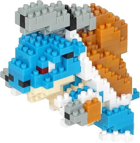 Miniatura 3 de Nanoblock - Pokémon - Mega Blastoise, kit de construcción de la serie Pokémon