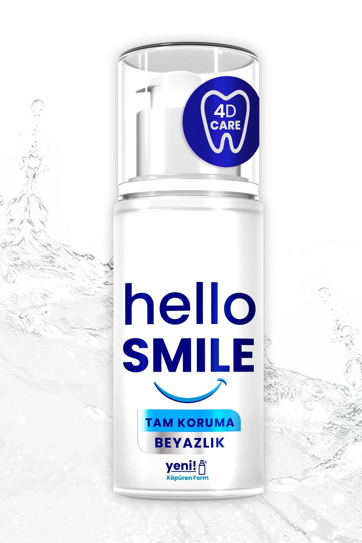 HELLO SMILE Tam Koruma Anında Beyazlatıcı Diş Jeli 50 ML (4 paketi)