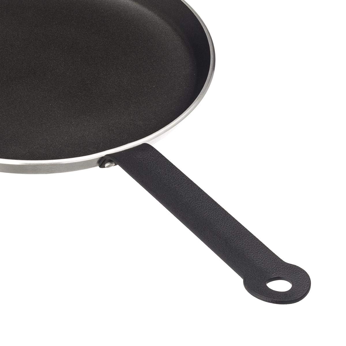METRO Professional Padella Per Crêpes In Alluminio 46x25 Cm - Antiaderente Teflon, Adatta Al Forno Fino A 240°C