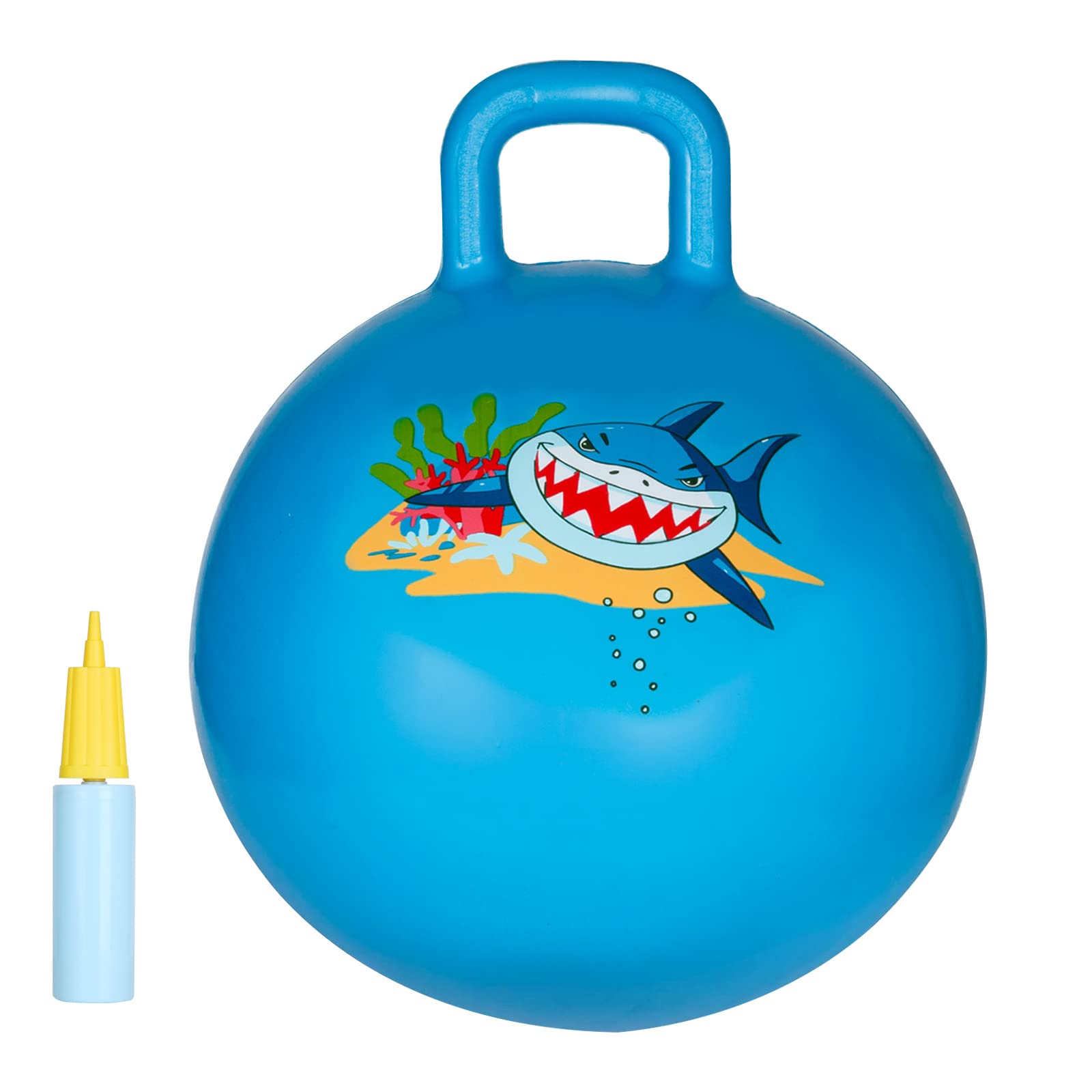 INPANY Hopper Ball Bouncy Ball with Handles, Bounce Ball, Jumping