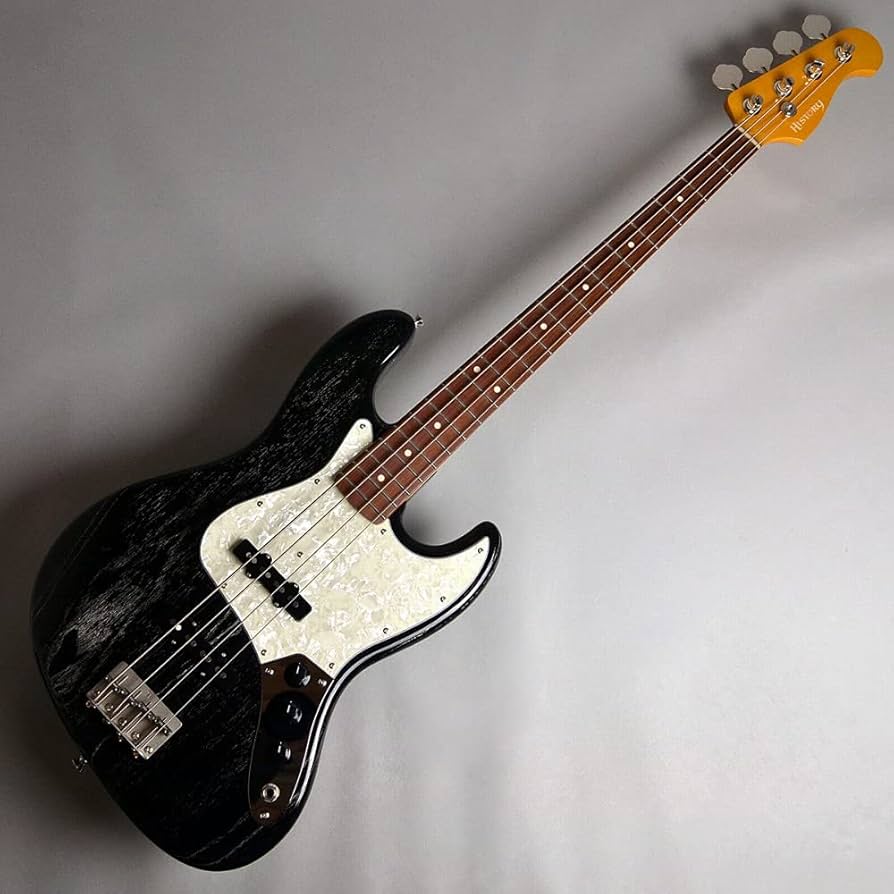 ヒストリー　エレキベース HL-BJ4 3TS Amazon | HISTORY HL-BJ4/ASH/NSV(Night Silver) エレキベース