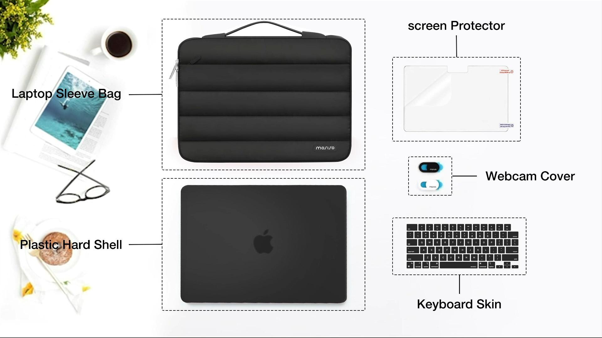 Amazon.com: MOSISO Compatible with MacBook Air 13 inch Case M5